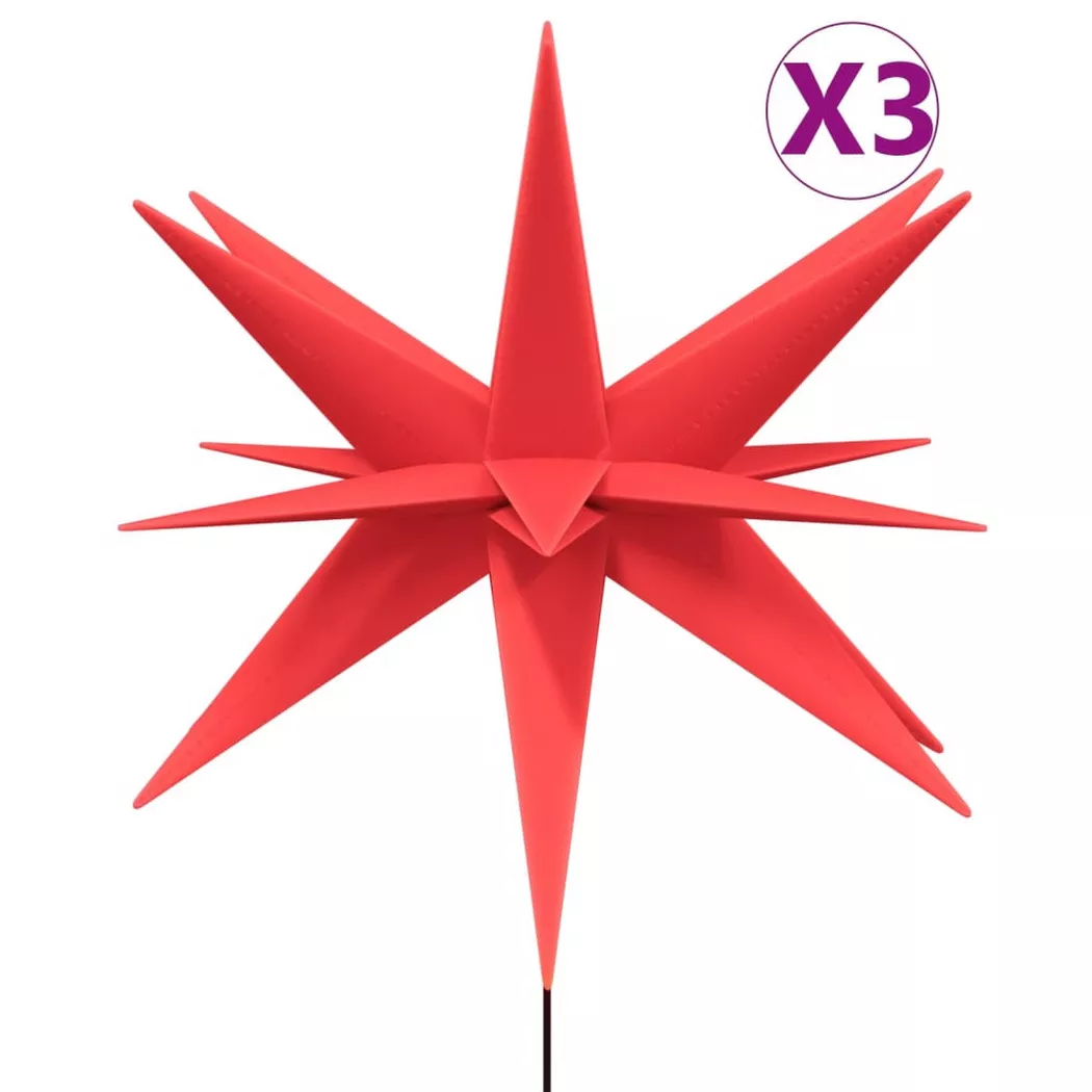 VidaXL - Weihnachtsstern, One Size, Rot Bunt