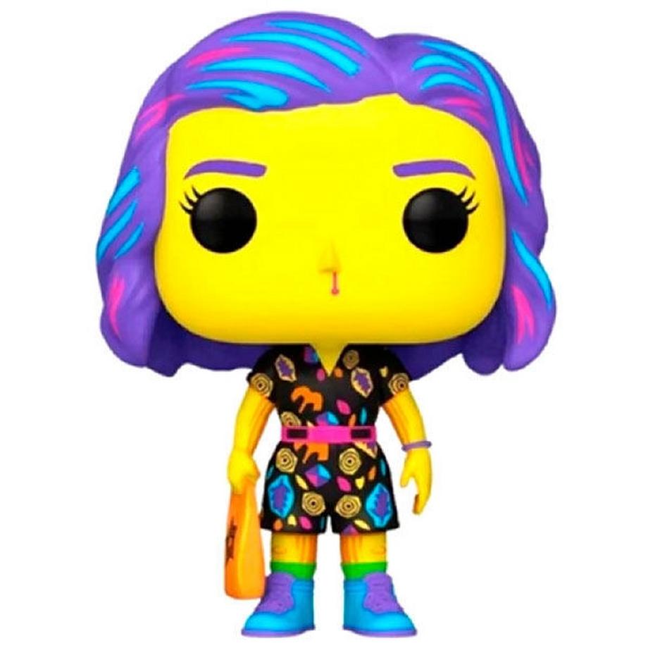 Funko  POP figure Stranger Things Eleven in Mall Outfit Black Light Exclusive 