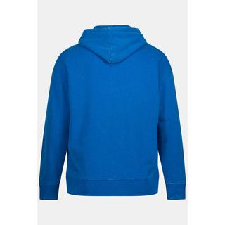 Sthuge Maglia con cappuccio maniche lunghe stampa acid wash  