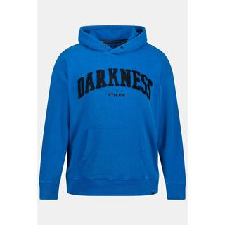 Sthuge Maglia con cappuccio maniche lunghe stampa acid wash  