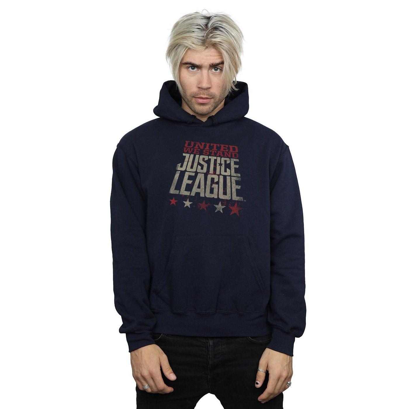 DC COMICS  Sweat à capuche JUSTICE LEAGUE MOVIE UNITED WE STAND 