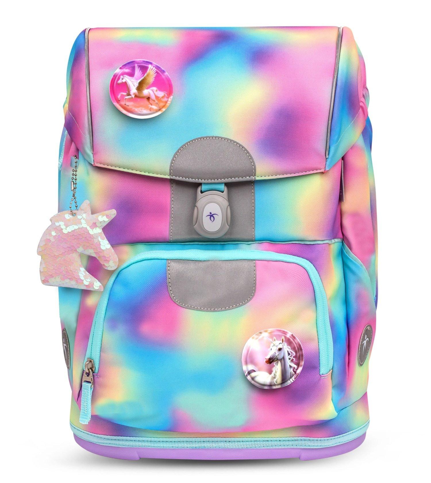 Belmil  MOTION Schulrucksack-Set Rainbow Color 