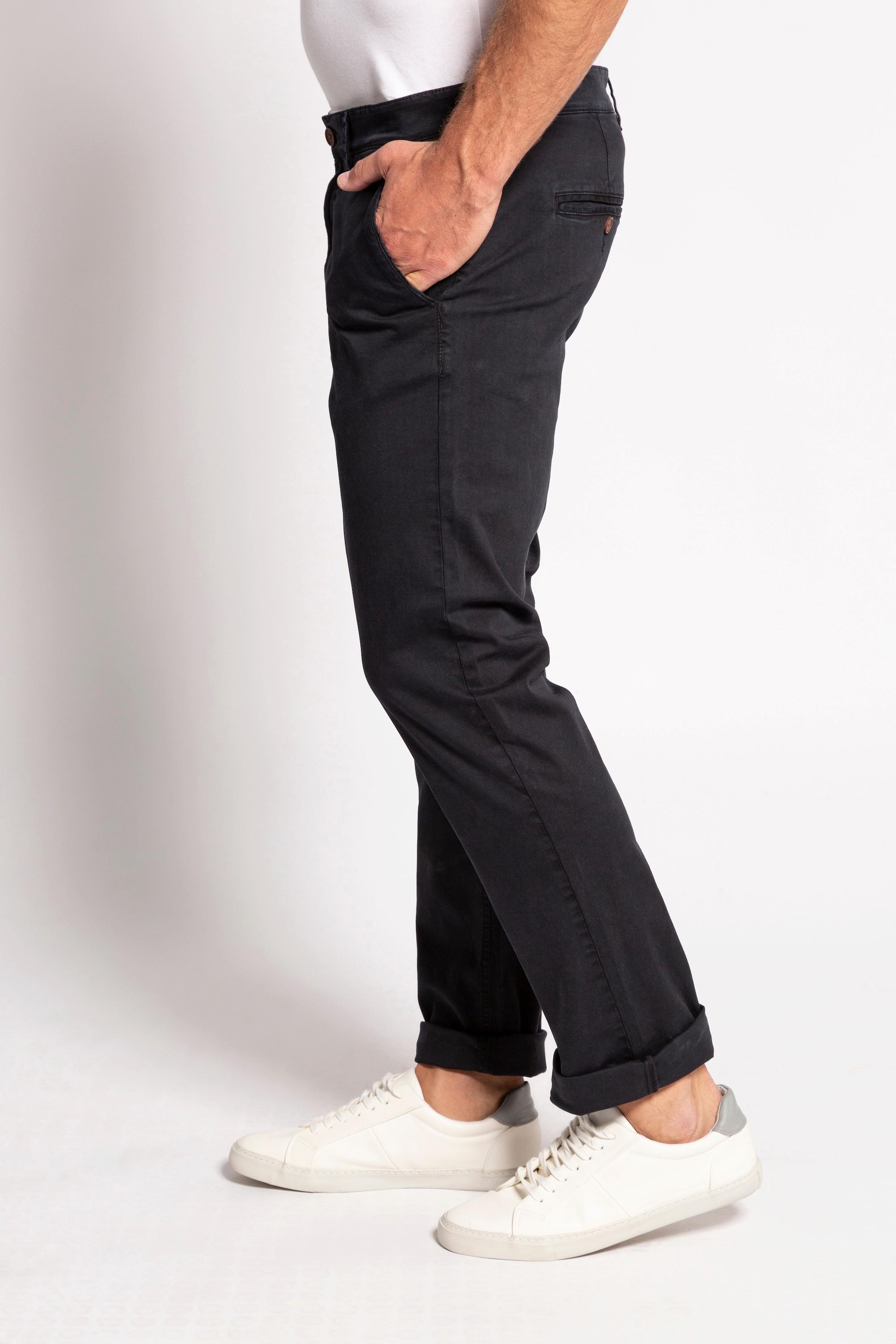 JP1880  Pantaloni chino con taglio speciale per l'addome, FLEXNAMIC®, vestibilità normale e quattro tasche 