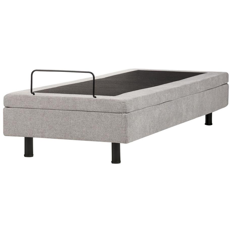 Beliani Lit réglable sans tête de lit en Tissu Moderne DUKE II  