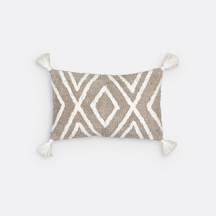 La Redoute Intérieurs Cali Getufteter Baumwoll Kissenbezug  