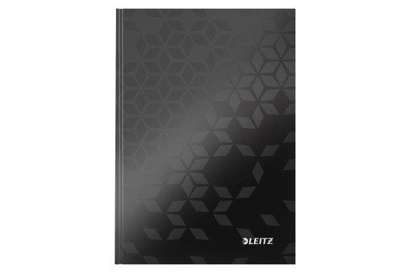 Leitz LEITZ Notizbuch WOW A5 4627-10-95 liniert, 90g schwarz  