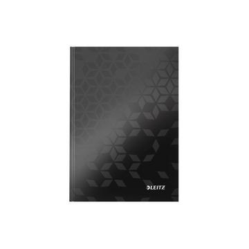 LEITZ Notizbuch WOW A5 4627-10-95 liniert, 90g schwarz
