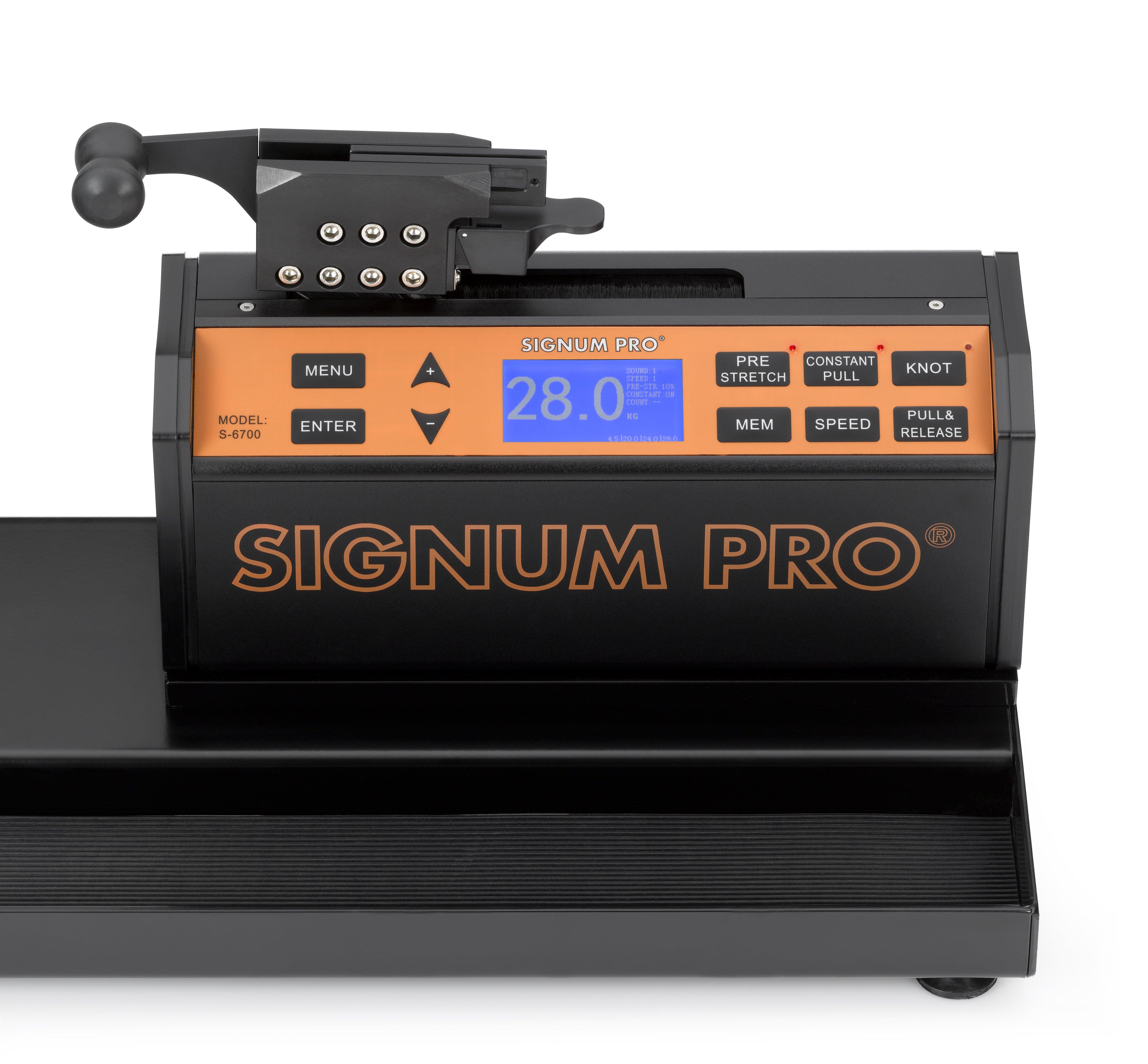 Signum Pro  Machine à corder SIGNUM PRO S-6700, modèle professionnel au sol 