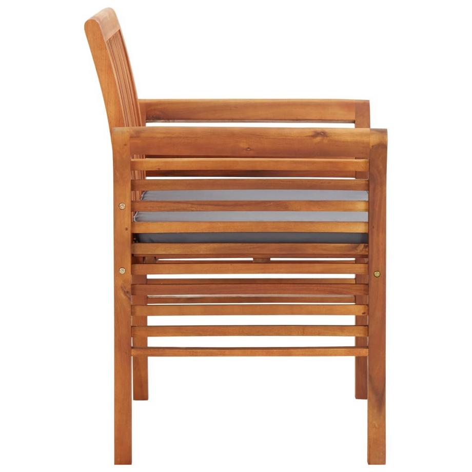 VidaXL Chaise de salle à manger bois  