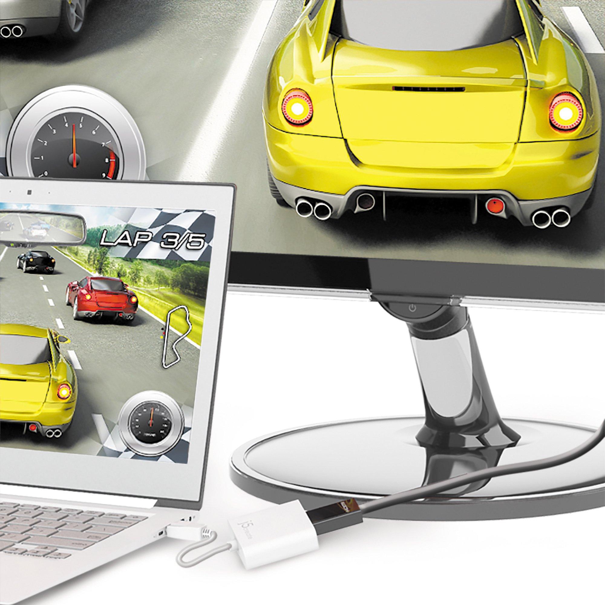 j5Create  j5create JDA154-N DisplayPort™ zu HDMI™ Adapter 