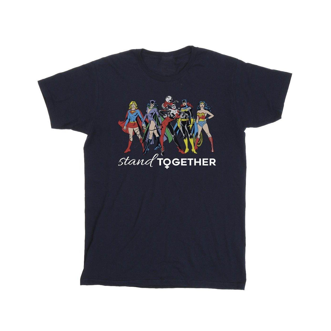 DC COMICS  Women Of DC Stand Together TShirt 