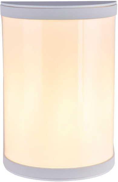 mutoni Lampe d'extérieur blanc mat 14x20  