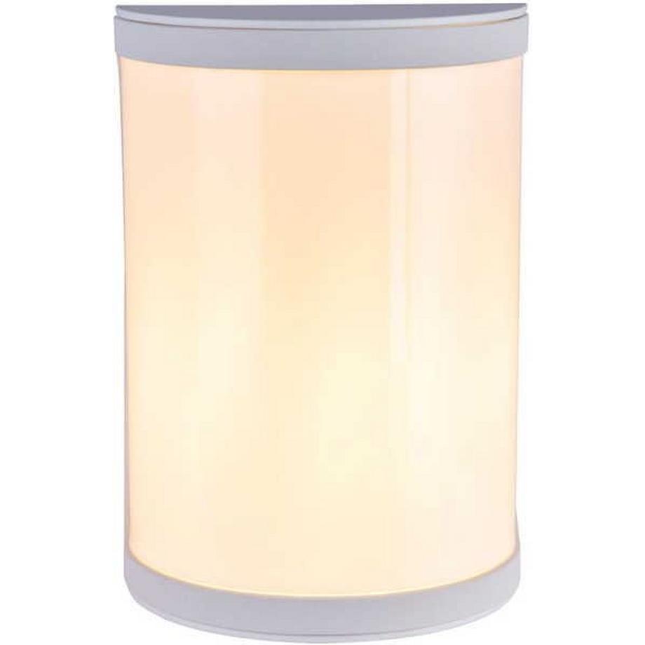 mutoni Lampe d'extérieur blanc mat 14x20  