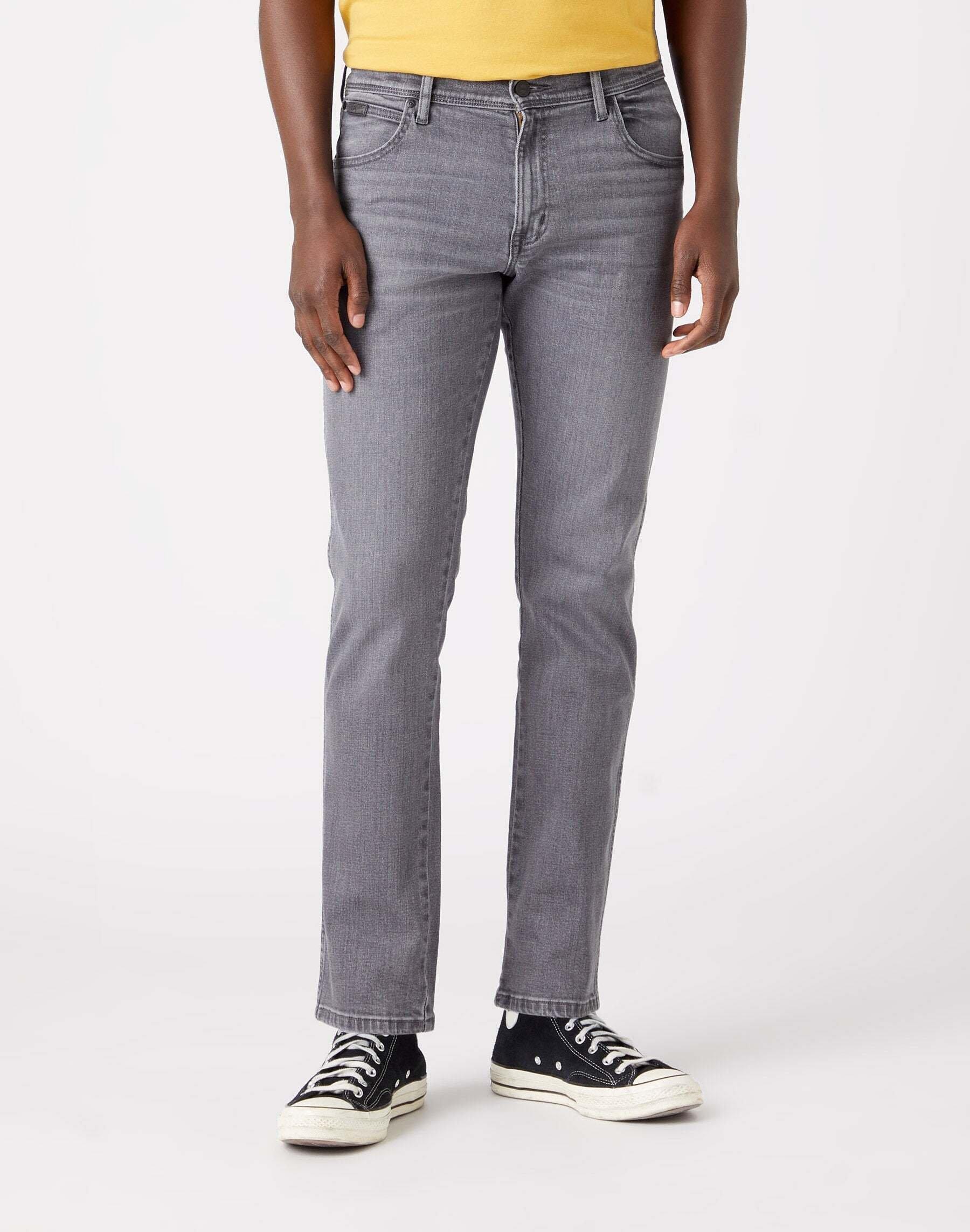 Image of Jeans Straight Leg Texas Slim Unisex Taubengrau L34/W30