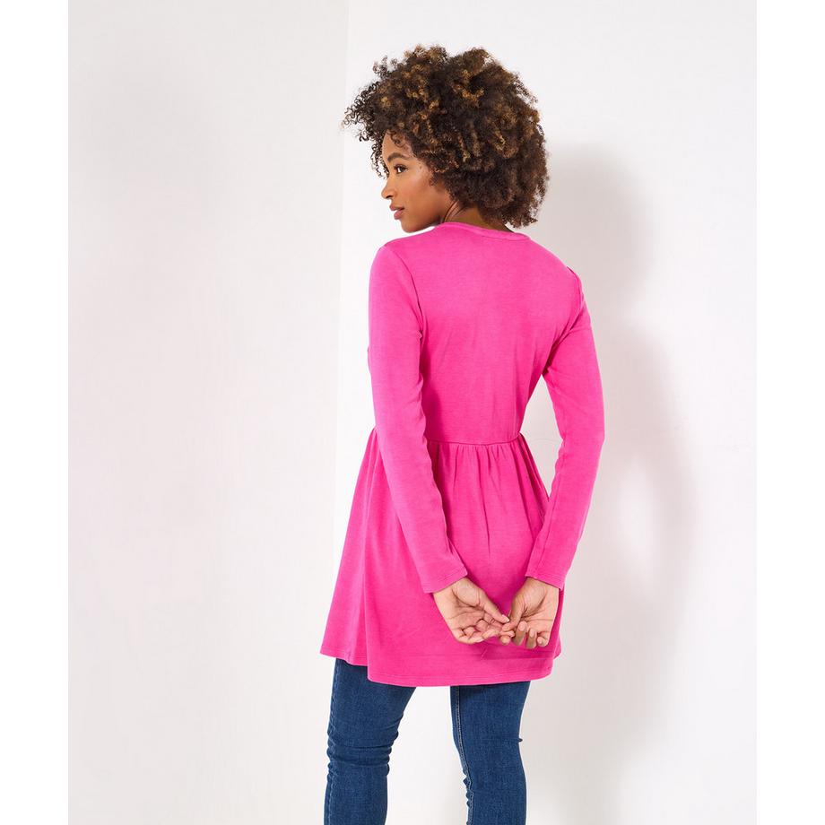 Joe Browns Tunica in jersey rosa stile felpa  