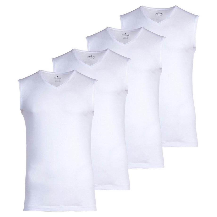 Unterhemd  4er Pack Figurbetont