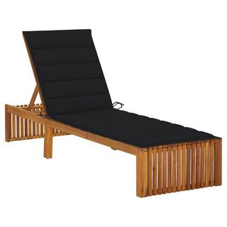 VidaXL Chaise longue bois d'acacia  