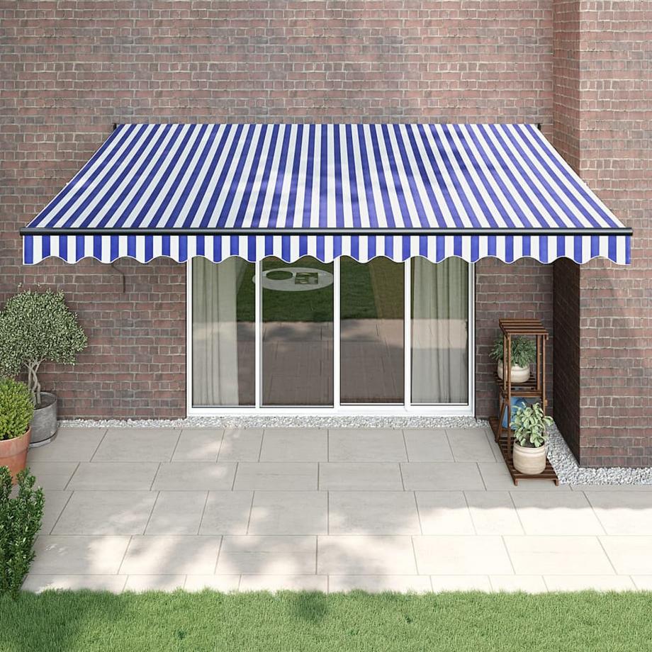 VidaXL tenda da sole retrattile Tessuto  