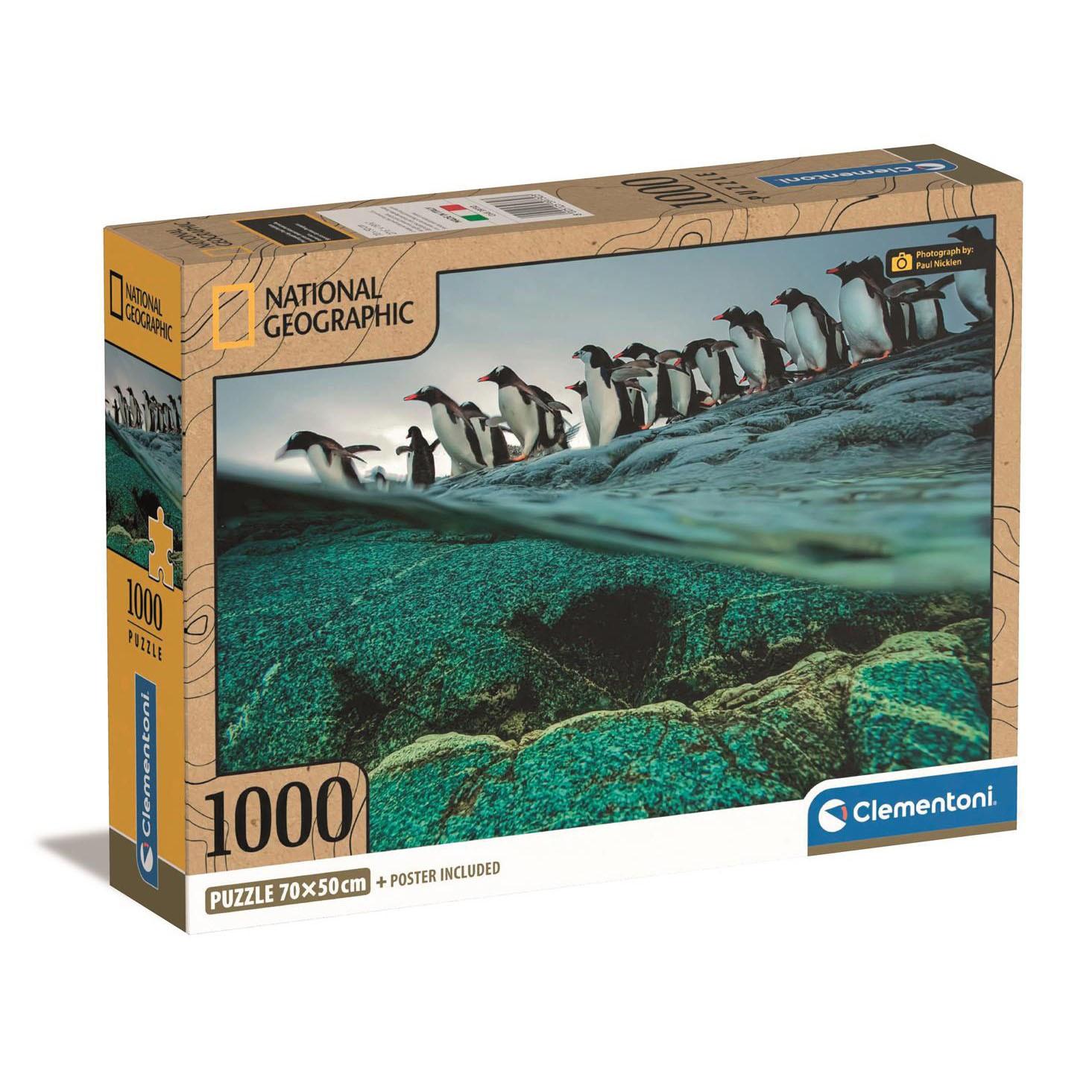 Image of Puzzle Eselspinguine (1000Teile)