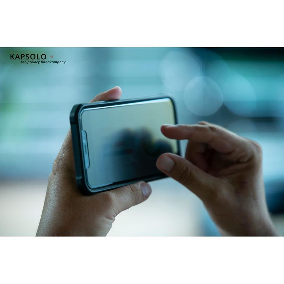 KAPSOLO  4-Way Filtro adesivo per schermo iPhone XR 