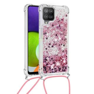 Cover-Discount  Galaxy A22 4G - Custodia con Cordino 