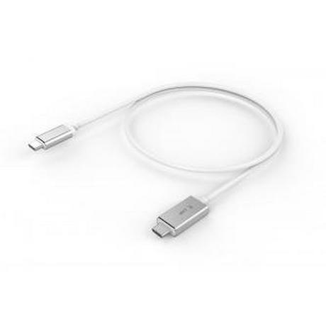 LMP  17216 câble USB 1,8 m USB C Argent 