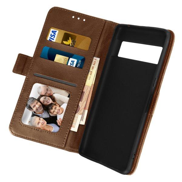 Image of Google Pixel 7 Pro Klappetui Braun