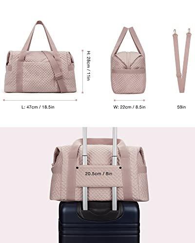 Only-bags.store Gesteppte Weekender Reisetasche  