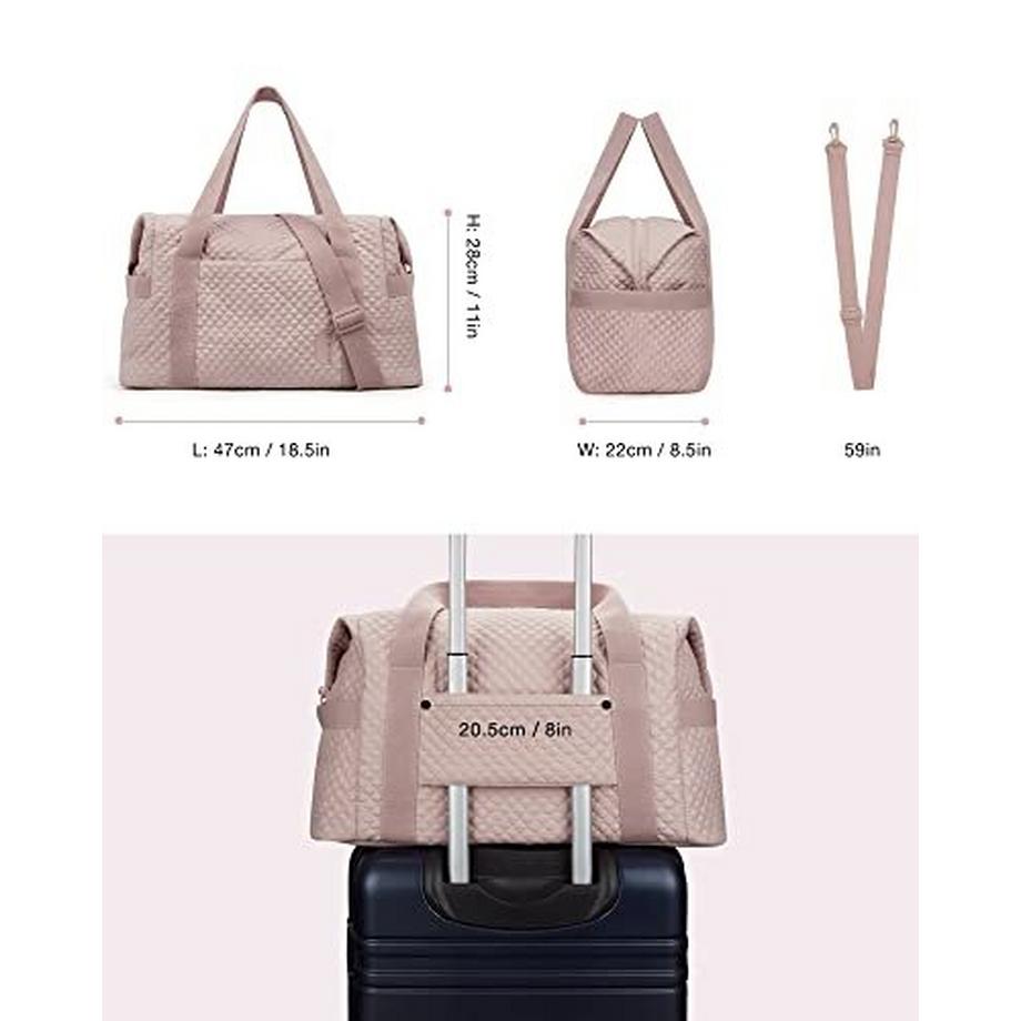 Only-bags.store Gesteppte Weekender Reisetasche  