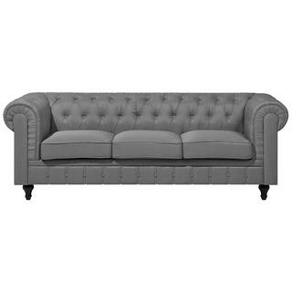 Beliani Ensemble de salon en Polyester Industriel CHESTERFIELD  