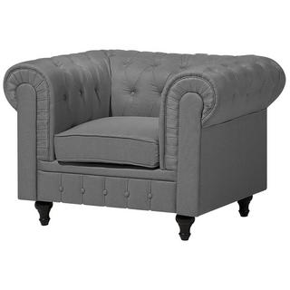 Beliani Ensemble de salon en Polyester Industriel CHESTERFIELD  