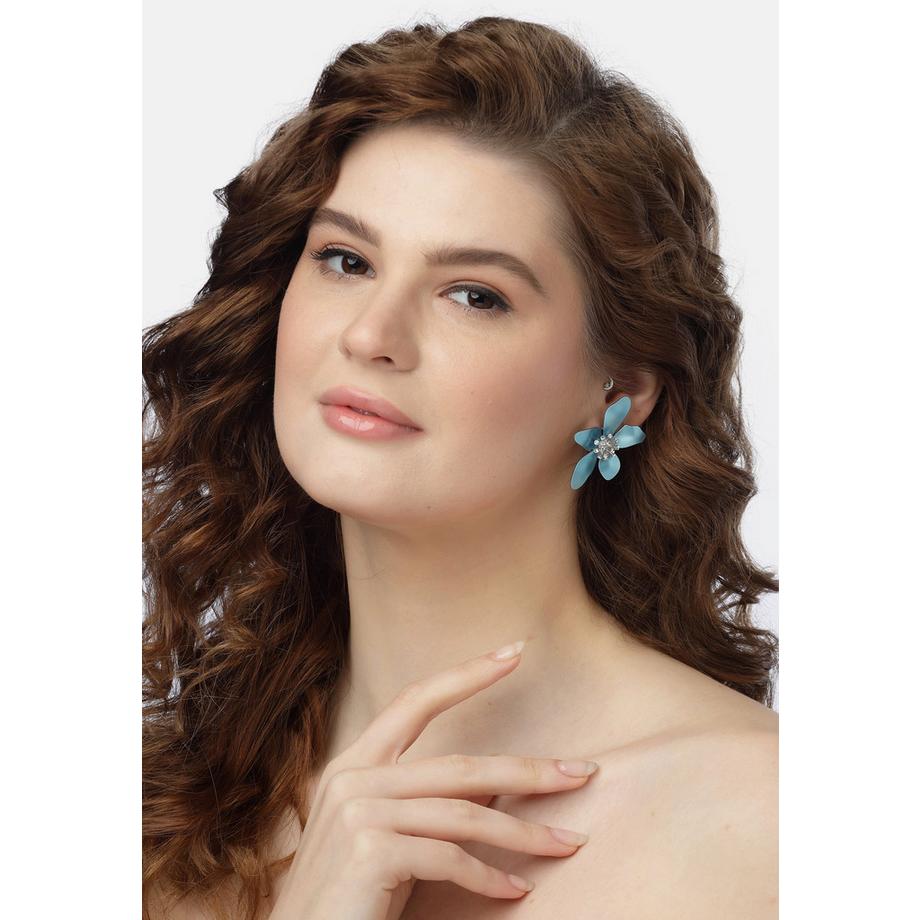 AVANT-GARDE PARIS  Florale Steckerohrringe 