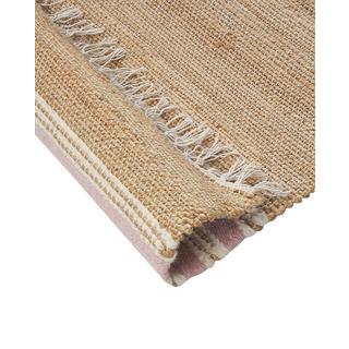 Beliani Teppich aus Jute Boho MIRZA  