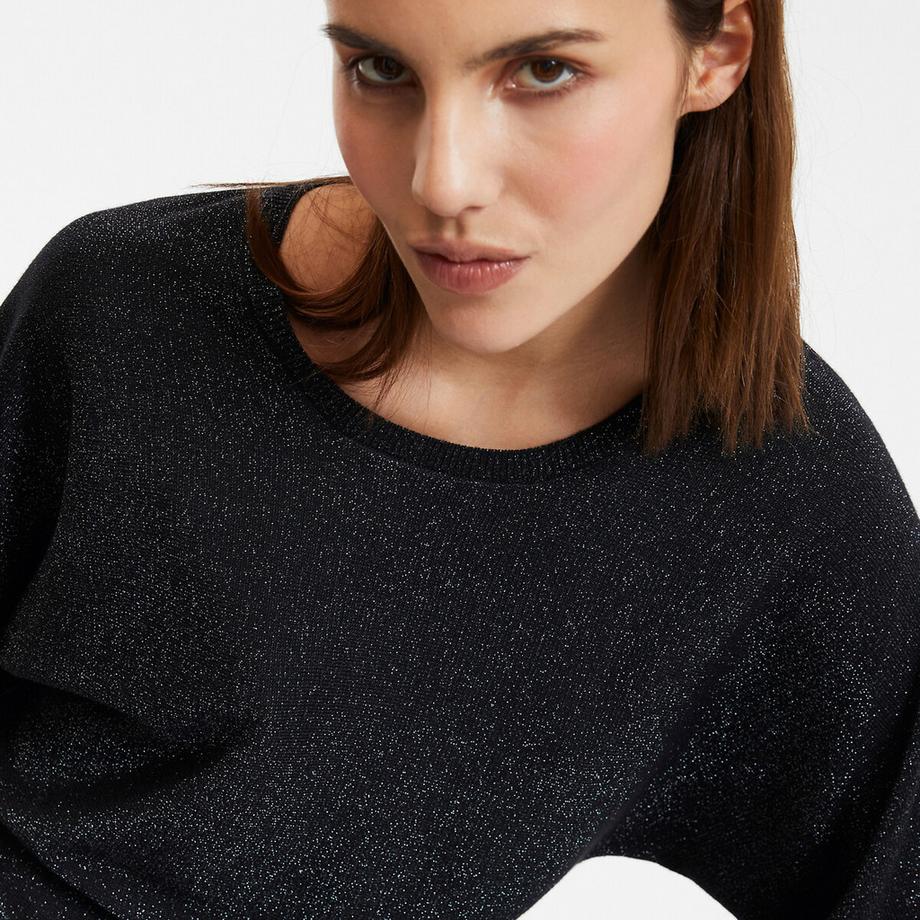 La Redoute Collections Feinstrickpullover Glitzeroptik  