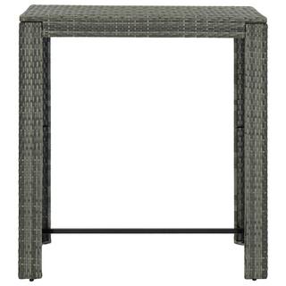 VidaXL Bartisch poly-rattan  