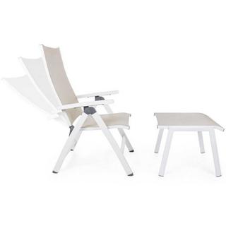 mutoni Fauteuil de jardin Cruise GK50 blanc  