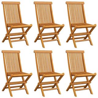 VidaXL sedia da giardino Teak riciclato  