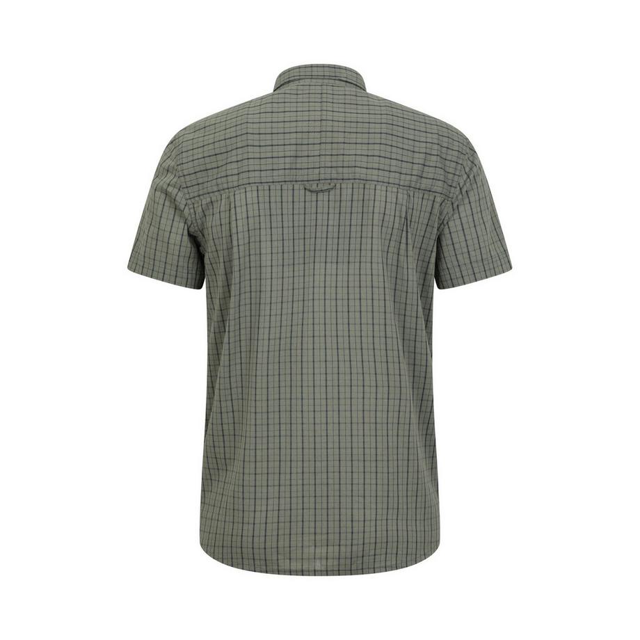 Mountain Warehouse Camicia a Maniche Corte Fantasia a Quadri Regular Fit  