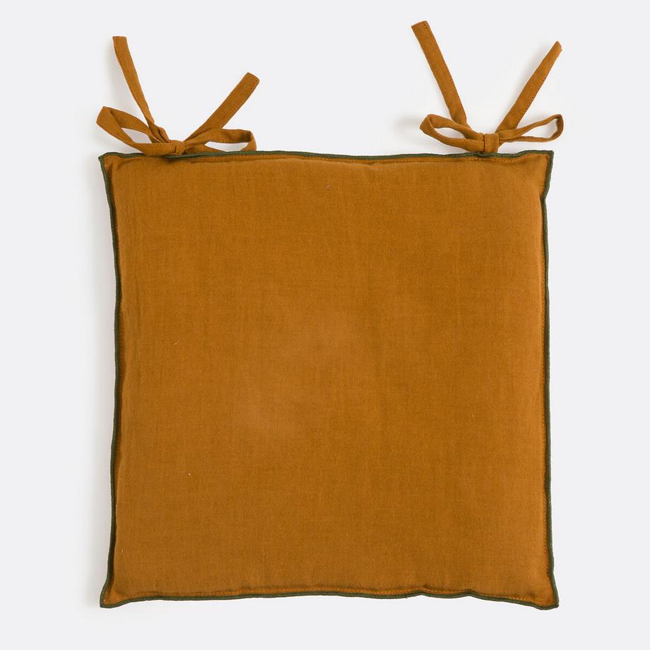 Stuhlkissen aus Leinen/Baumwolle