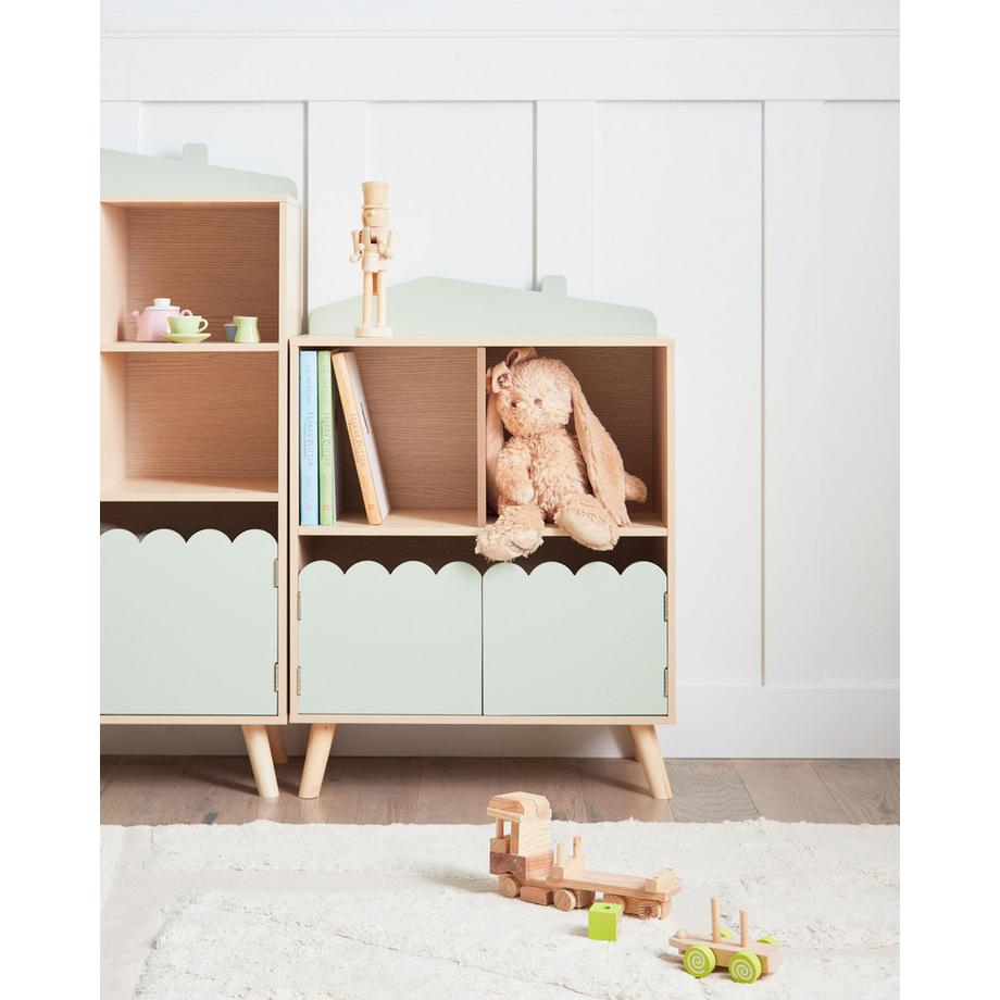 Beliani Meuble de rangement en MDF Scandinave LACKEY  