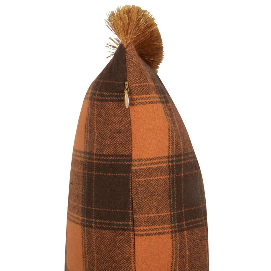 Beliani Lot de 2 coussins décoratifs en Polyester Rétro BARJA  
