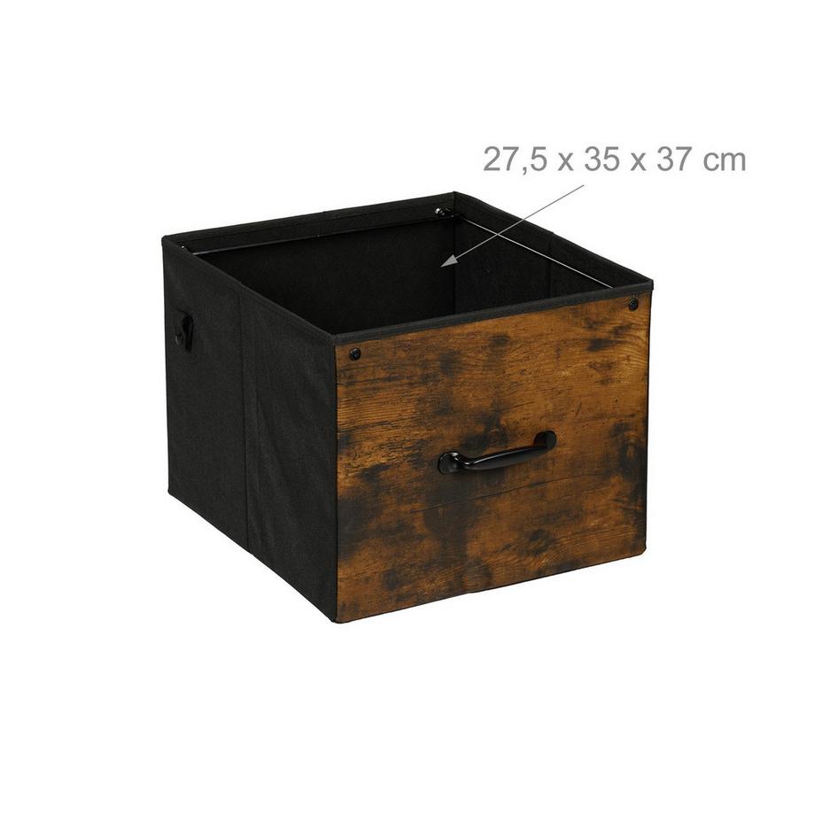 Northix Classeur mobile, 2 tiroirs  