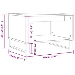 VidaXL Couchtisch holzwerkstoff  