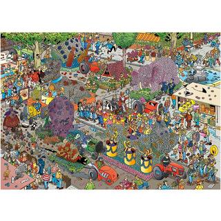 JUMBO  Jan van Haasteren - Die Blumen-Parade - 1000 Teile Puzzle 