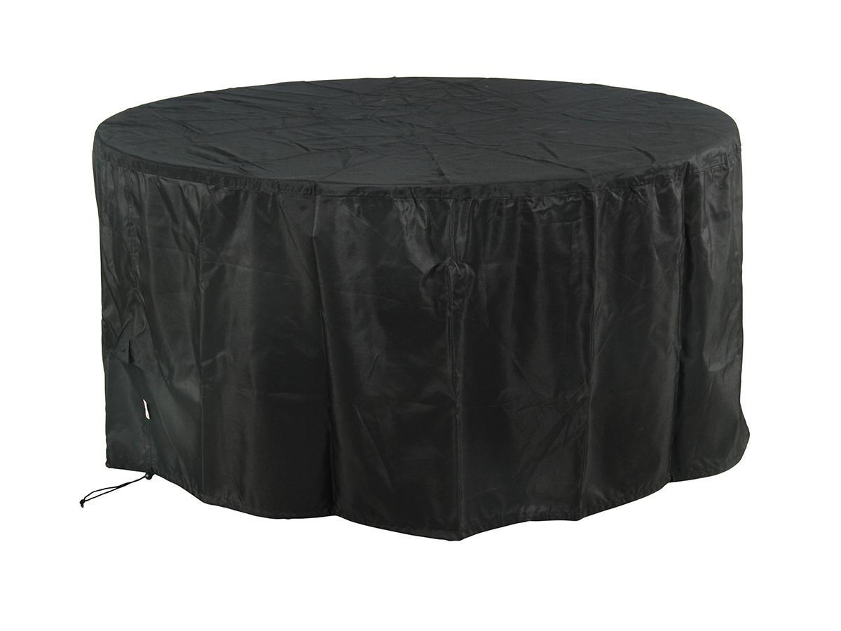 Vente-unique Housse de protection pour table de jardin ronde -  D. 160 x H.70 cm - AGOU de UBAGS  