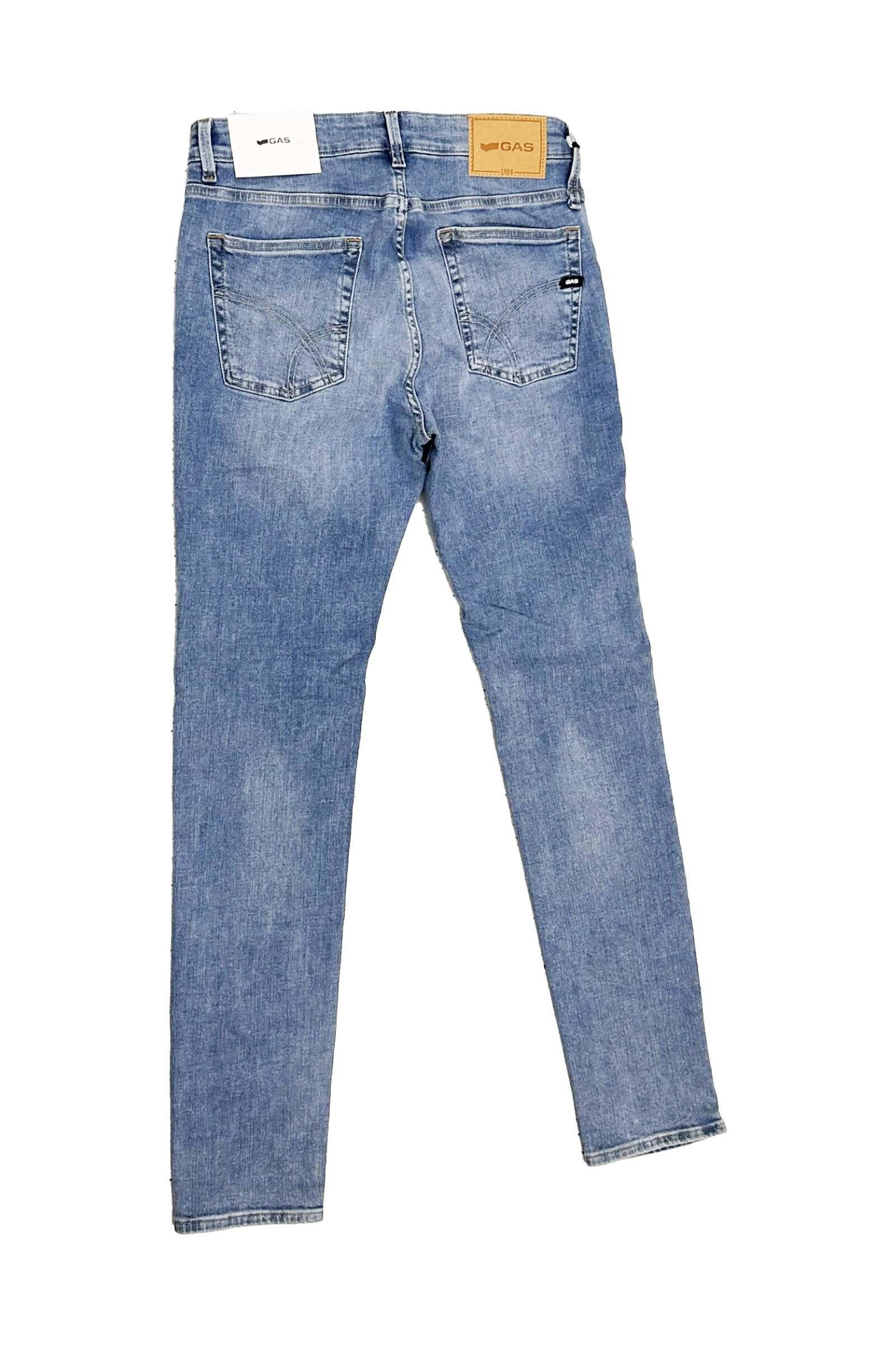 Gas  Jeans Sax Zip Rev 