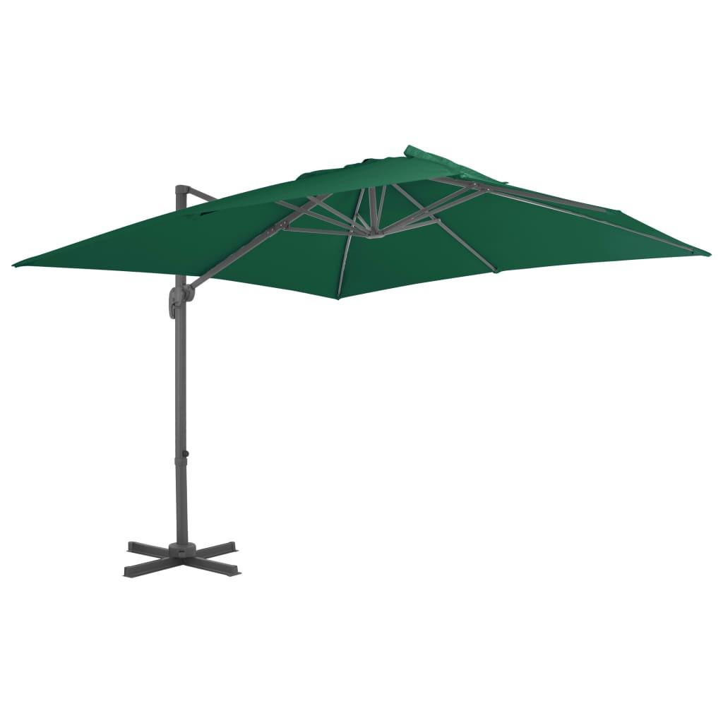 VidaXL Parasol de jardin en porte-à-faux  