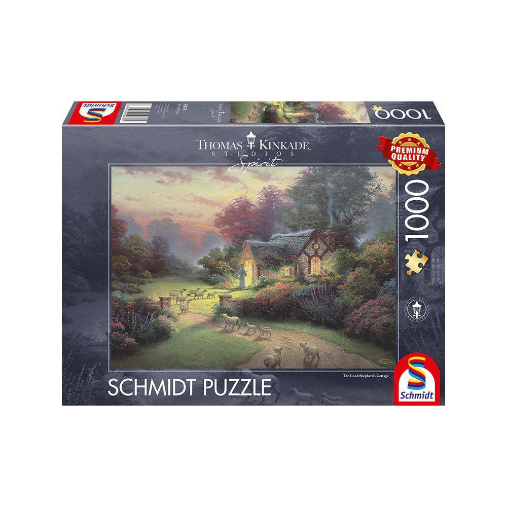 Schmidt  Puzzle Spirit, Cottage des guten Hirten (1000Teile) 