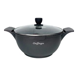 Cheffinger 3 Pentole 20/24/28cm modello coccodrillo  