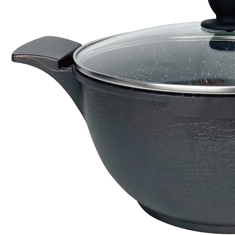 Cheffinger 3 Pentole 20/24/28cm modello coccodrillo  